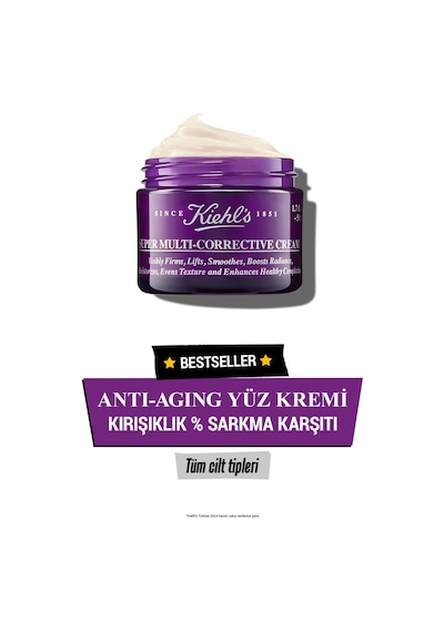 İnce Çizgi Ve Kırışıklık Karşıtı 7'li Etki Sunan Super Multi Corrective Bakım Kremi 50 Ml