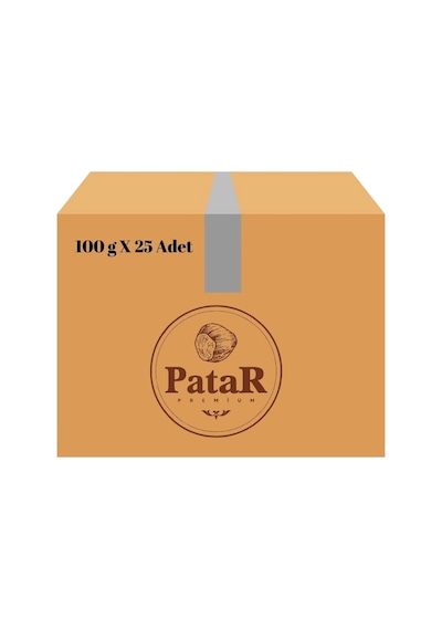 Patar Çifte Kavrulmuş İç Fındık 100 Gr X 25 Adet