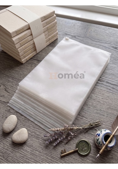 10 Lu Fermuarlı Organizer Çanta Seti 20x30 Cm Çok Amaçlı Makyaj, Seyahat Ve Düzenleme Çantası Şeffaf