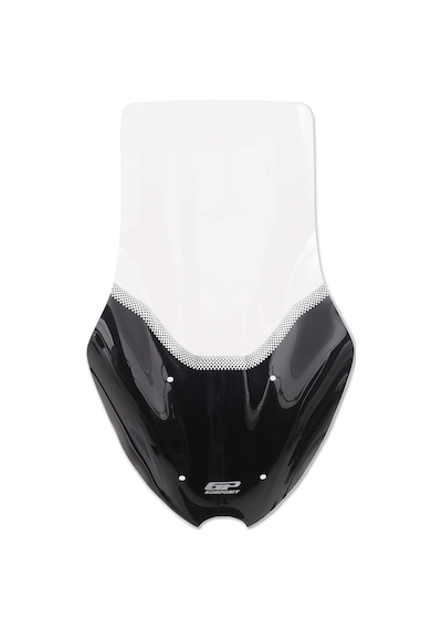 GP Kompozit Yamaha NMAX 125 / 155 2025 Uyumlu Ön Tur Camı Şeffaf 72 cm