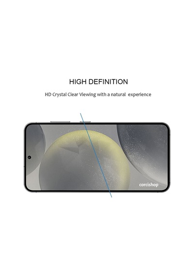 Samsung Galaxy S25+ Plus 5g Uyumlu Ekran Koruyucu Temperli Kırılmaz Cam Parmak İzi Okur