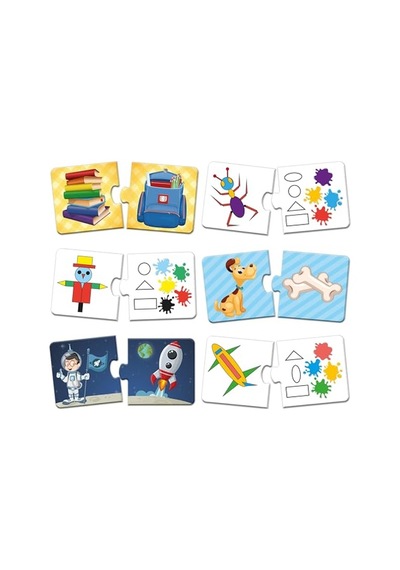 Connect Puzzle Bağlantı Kurma Oyunu Eşleştirme Kartları