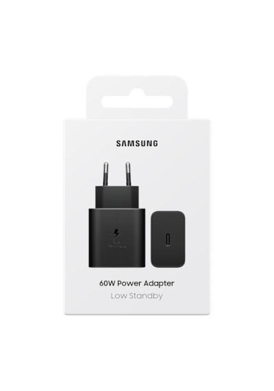 Samsung Uyumlu  60w Adaptör - Type C 60w Black 1m