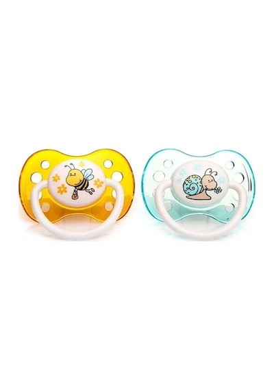 Baby Plus 2li Silikon Yalancı Bebek Emzik 0-6 Ay Byp-21001 BYP-21001 Çok Renkli