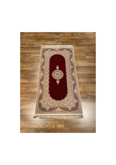 Milat Taç Mahal 1726 Kahve-bordo Halı Çok Renkli