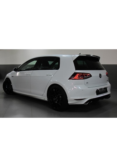 Volkswagen Golf 7 Oettinger Spoiler 2013 - 2020 Boyalı Parlak Siyah