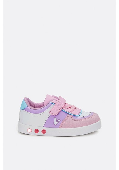 Vicco Sam Işıklı Kız Okul Öncesi Pembe Sneaker Pembe