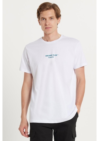 Tudors Erkek Slim Fit Dar Kesim %100 Pamuk Yumuşak Dokulu Baskılı Beyaz Bisiklet Yaka Tişört-33173 Beyaz Tudors Erkek Slim Fit Dar Kesim %100 Pamuk Yumuşak Dokulu Baskılı Beyaz Bisiklet Yaka Tişört-33173 Beyaz