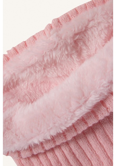 Defacto Kız Çocuk İçi Suni Yünlü Triko Boyunluk F4191a825wnpn22 Pembe