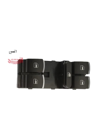 Cam Açma Düğmesi Dörtlü Golf 5-6 - Passat - Jetta - Polo Ön Sol Sagem 5nd959857