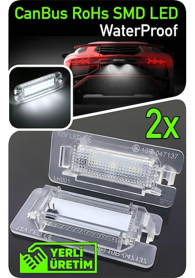Porsche Panamera 2009-2017 Canbus Led Plaka Aydınlatma Ledi Lambası