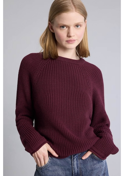 Defacto Regular Fit Triko Bordo Kadın Kazak L2567az/br350