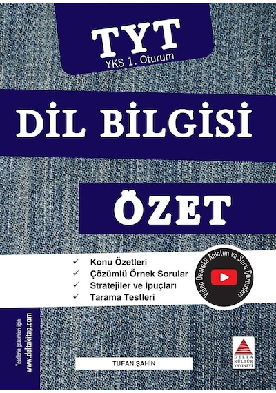 TYT Dilbilgisi Özet-YKS 1.Oturum  -  Tufan Şahin  -  Delta Kültür
