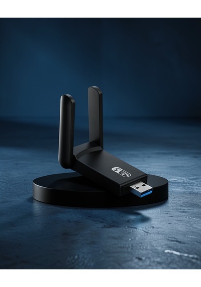 Kablosuz Wifi Adaptörü 5ghz Ac Çift Band Çift Antenli Uczzzwifiadaptörrrrrr3