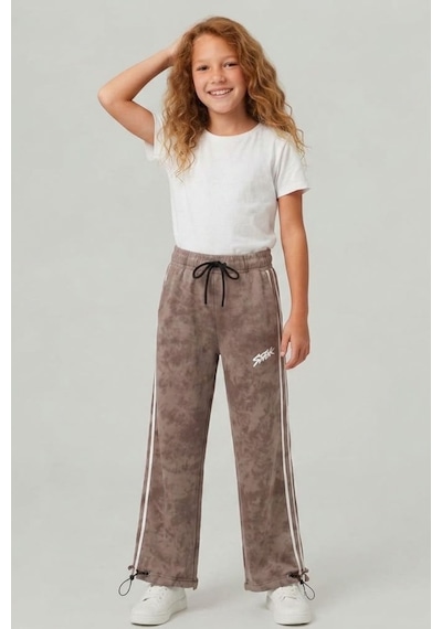 Pina Kids Kız Çocuk Beli İpli Rahat Kesim Paça Ayarlanabilir Lastikli Eşofman Altı Esf7012 Kahverengi Pina Kids Kız Çocuk Beli İpli Rahat Kesim Paça Ayarlanabilir Lastikli Eşofman Altı Esf7012 Kahverengi