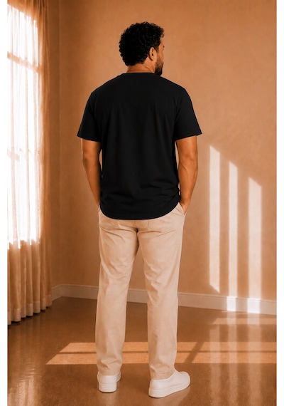 Sngl Tekstil 30/1 Penye % 100 Pamuklu Oversize Tişört S -m -l Siyah