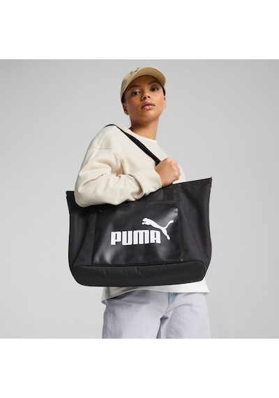 Puma Campus Alışveriş Çantası 091294 01 Siyah