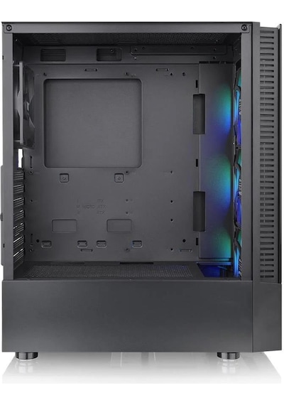 Thermaltake VIEW 200 TG CA-3X3-65M1WE-00 650W 80 + Mid Tower Oyuncu Bilgisayar Kasasıı Siyah