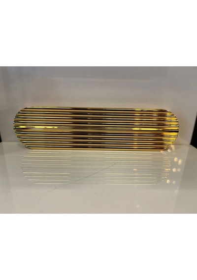 Varna Oval Metal Kulp 128mm Altın Dolap Kapak Modern Çekmece Mobilya Tv Ünite Komidin Vestiyer Gold Altın