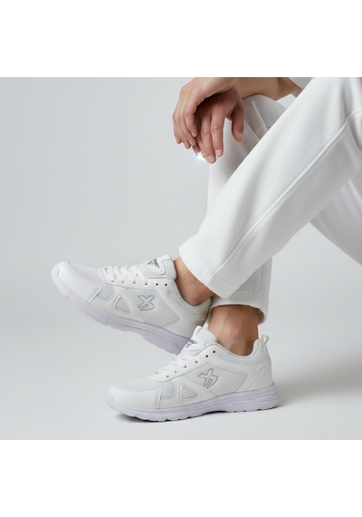 Ispartalılar 2065 Ortopedik Taban Günlük Unisex Spor Ayakkabı Kadın Erkek Spor Ayakkabı Beyaz