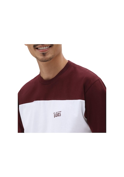 Vans Script Crew Block -b Erkek Tişört Vn0007g5kjn1 Pembe
