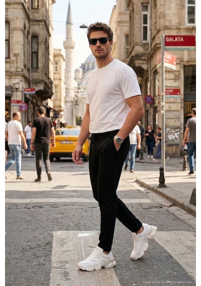 Buratti Erkek Pantolon 6843654 Siyah Siyah