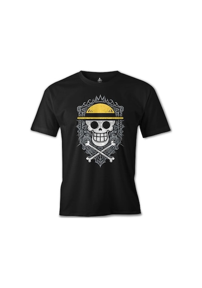 One Piece - King Siyah Erkek Tshirt