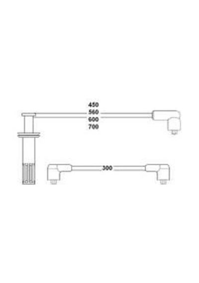 Hellux Hbk.3171 Buji Kablosu Tempra 2.0 16v 7604095 1 Takım
