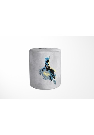 Bluehomeconcept Adawall Home Grey Batman Puf