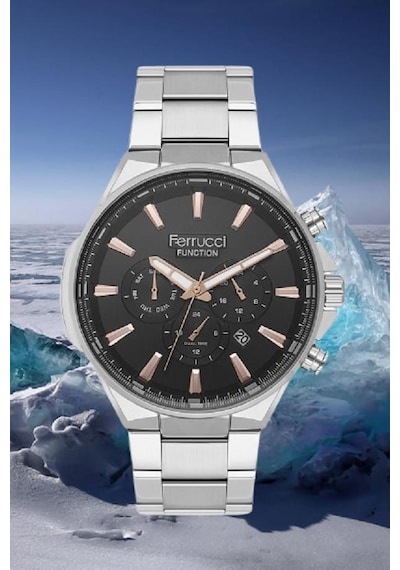 Ferrucci Fcf 0625 12654m.02 Erkek Kol Saati Metalik Gri