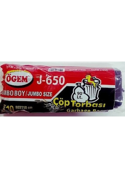 Ögem Çöp Torbası Jumbo Boy 80 x 110 CM- J500