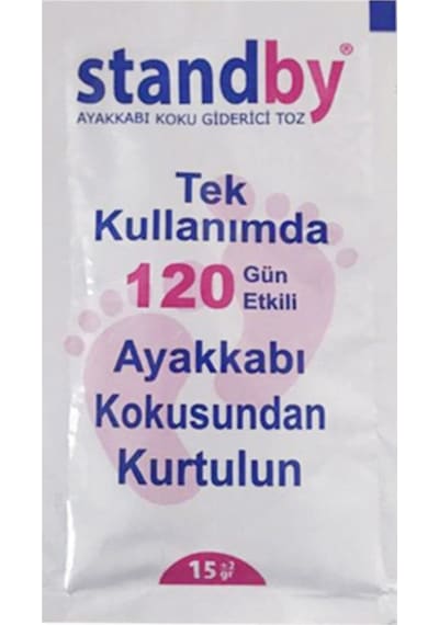 Standby 120 Gün Etkili Ayak Kokusu Giderici Toz 15 G 6'lı