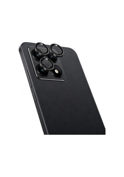 Xiaomi 14t İle Uyumlu Kamera Lens Koruyucu Alüminyum Alaşım Çerçeveli Telefon Lensi Temperli Cam Koruma Siyah Diğer