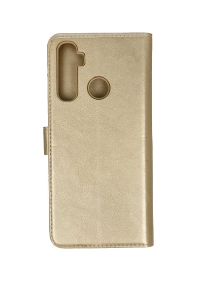 Realme C3 Trend S Plus Kapaklı Kılıf - Gold Standart