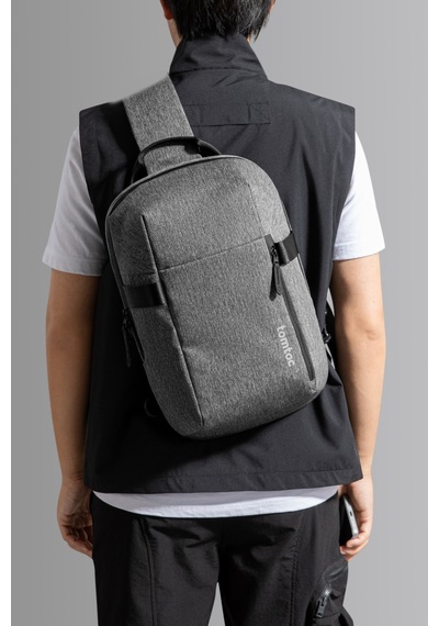 Navigator T24 14 Inç / 7l Gri Çapraz Ipad Omuz Sırt Çantası - T24m1g3