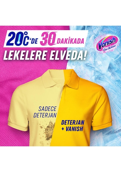 Vanish Oxi Action Renkliler İçin Deterjan ve Leke Çıkarıcı Toz 970 Gr