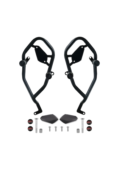Gp Kompozit Yamaha Mt-25 2015-2025 Uyumlu A Model Motor Koruma Demiri Siyah