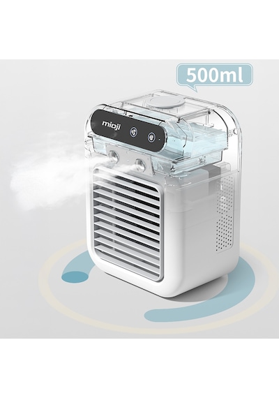 Mioji Mio AC4 3600 mAh Taşınabilir Buharlı Buzlu Nemlendirici Hava Soğutucu Vantilatör