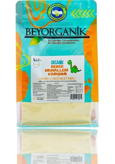 Beyorganik Organik Bebek Muhallebisi Yulaflı 3 x 200 G