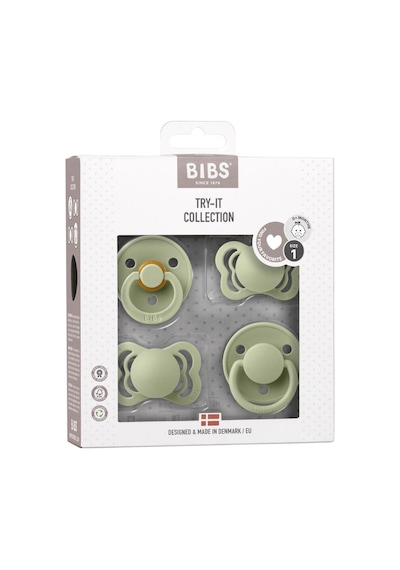 Bibs Try-It Emzik Seti Sage Yeşil