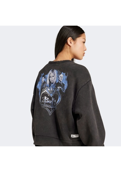 adidas Buffy Cre Kadın Siyah Sweatshirt Jx1276 Siyah