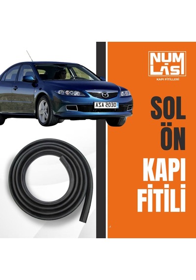 Mazda 6 2002-2007 Sol Ön Kapı Fitili-a Kalite-numlas-nm4031