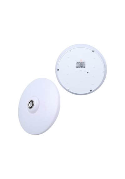 Powermaster Pm-27331 Beyaz 34 9 Cm 24 Watt Bluetooth Hoparlörlü Tavan Aydınlatma Çok Renkli