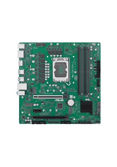 Asus Pro Q870m-c-csm Ddr5 Hdmı-dp Typec Pcıe 5.0 1851p Matx Vpro Destekli Kurumsal Anakart / 90mb1kep-m0eayc-222331