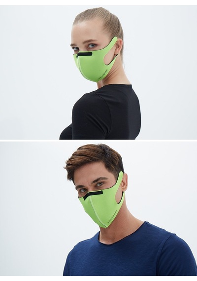 BLACKSPADE Unisex Koruyucu Maske Limon L
