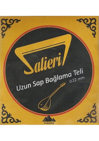 Salieri 0.22 Mm Pyramid Takım Tel - Uzun Sap Saz Teli 022