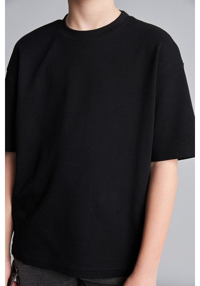 Defacto Oversize Tişört Erkek Çocuk G6486a826smbk81 Siyah-bk81