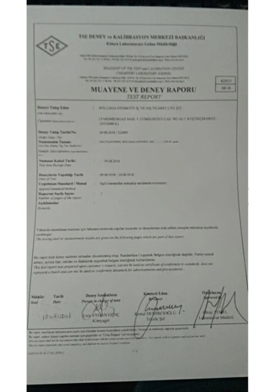 Wellmas Kırmızı Antifriz 1lt -40 C