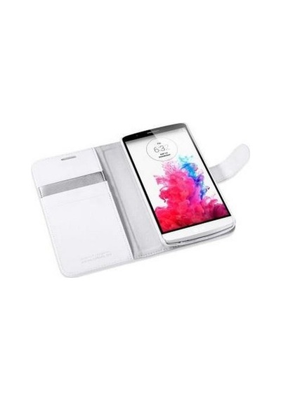 Spigen G3 İle Uyumlu Kılıf Slim Wallet S Cüzdan White