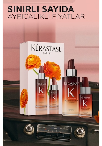 Nutritive 8h Magic Night Yoğun Besleyici Gece Serum Duo Set